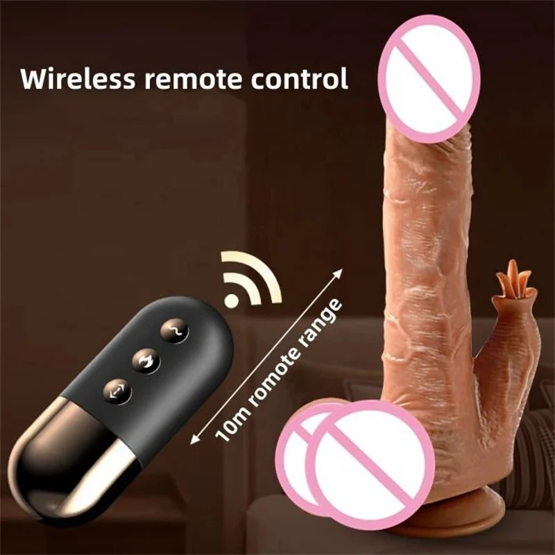 Control Remote Dildo Swing Realistic Dildo Vibrating for Women Thrusting Heating Vibrator Dildos Vibrator