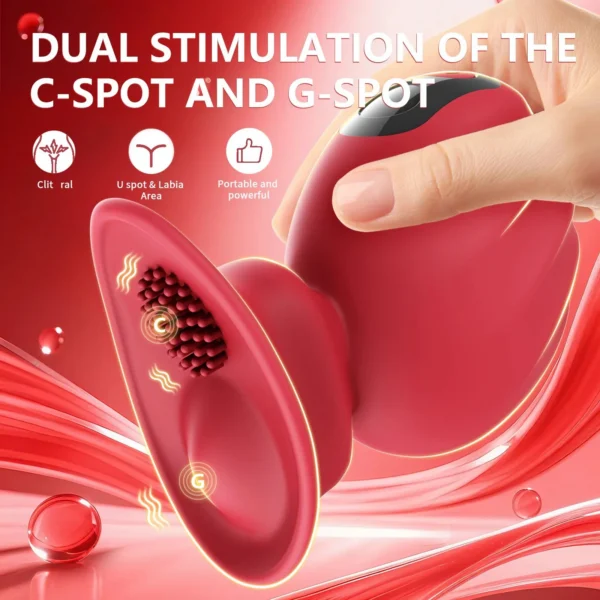 USB Rechargeable Vibrator-Female Clitoral Stimulator & Intimate Massager 100% Waterproof Adult Toy