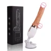 Remote Control Hands-Free Female Masturbation Sex Toys Heating Automatic Thrusting Realistic Big Dildo Sex Machine for Women