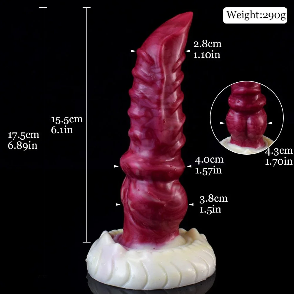 Soft Anal Expander Dildo Silicone Dildos Masturbation Sex Machine for Women Men