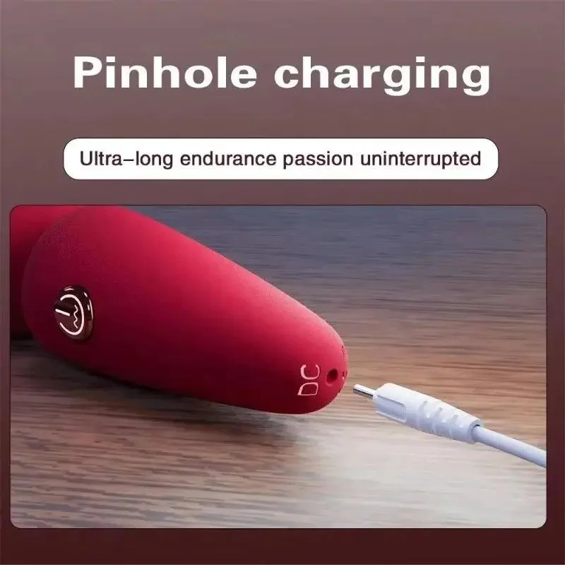 Powerful Rechargeable Mini AV Vibrator Wand Massager Silicone Female Stimulation Electric Vibrate Massage Sex Toys