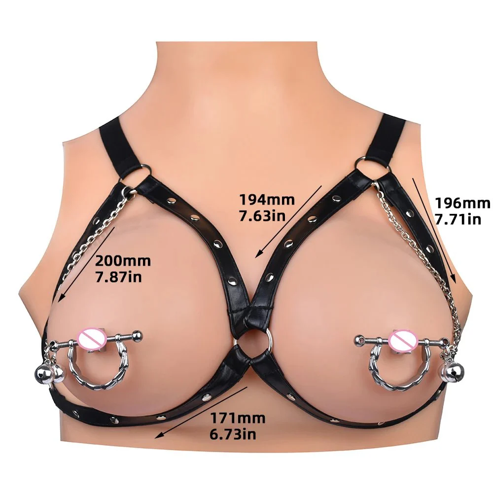 Female Breast Massager Nipple Clips with Three Styles Chain Sex Bondage Erotic Accessories Sex Toys