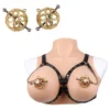 Body Bondage Female Breast Fetish Metal Nipple Clamps Bring a Slight Tingling Feeling of Game Props Suitable