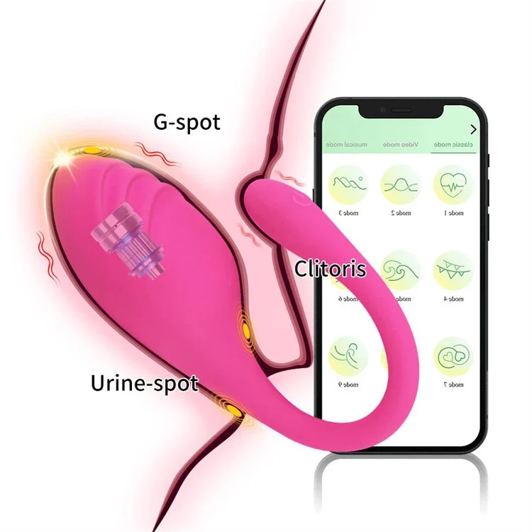 USB Sex Toys for Women Wireless Egg Vibrator 9 Modes App Controlled Vibrator Whale