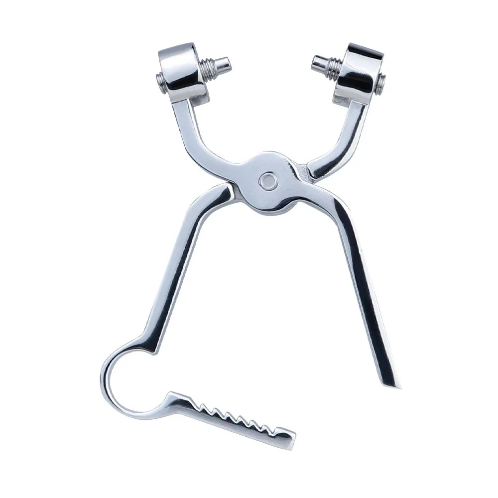 Handheld Stainless Steel Nipple Clamp Nipples Stimulator Sexy Tools Teat Bondage for Women Couple Intimate Game Toys