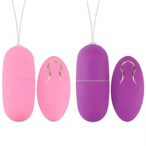 Mini Silicone Clitoral Stimulator G Spot Vibrating Egg Sex Toys for Women Remote Wireless Control Bullet Vibrator Massager