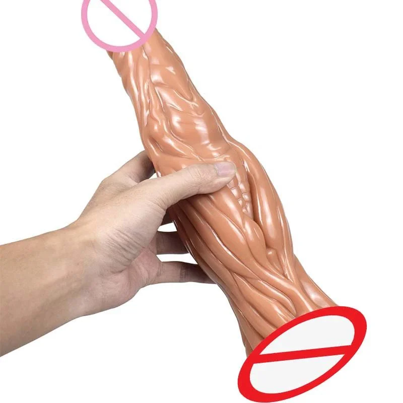 Realistic Strong Suction Cup Different Inch Big Skin Dildos Gigantic Thursting Dildos
