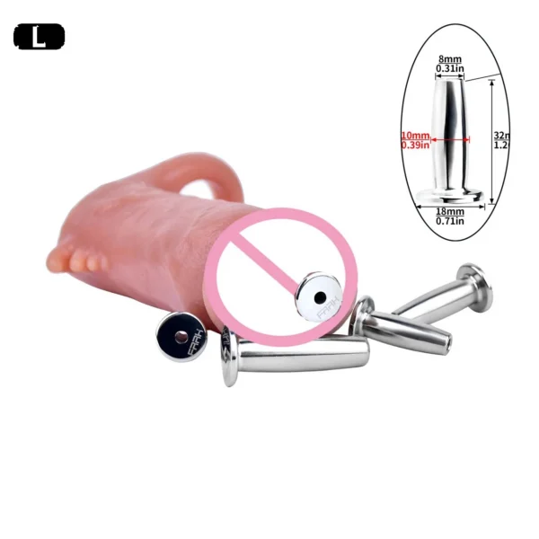 Metal Penis Plug Masturbation Steel Horse Eye StickUrethral Sounding for Male Prostate Stimulation Accessories Sextoy