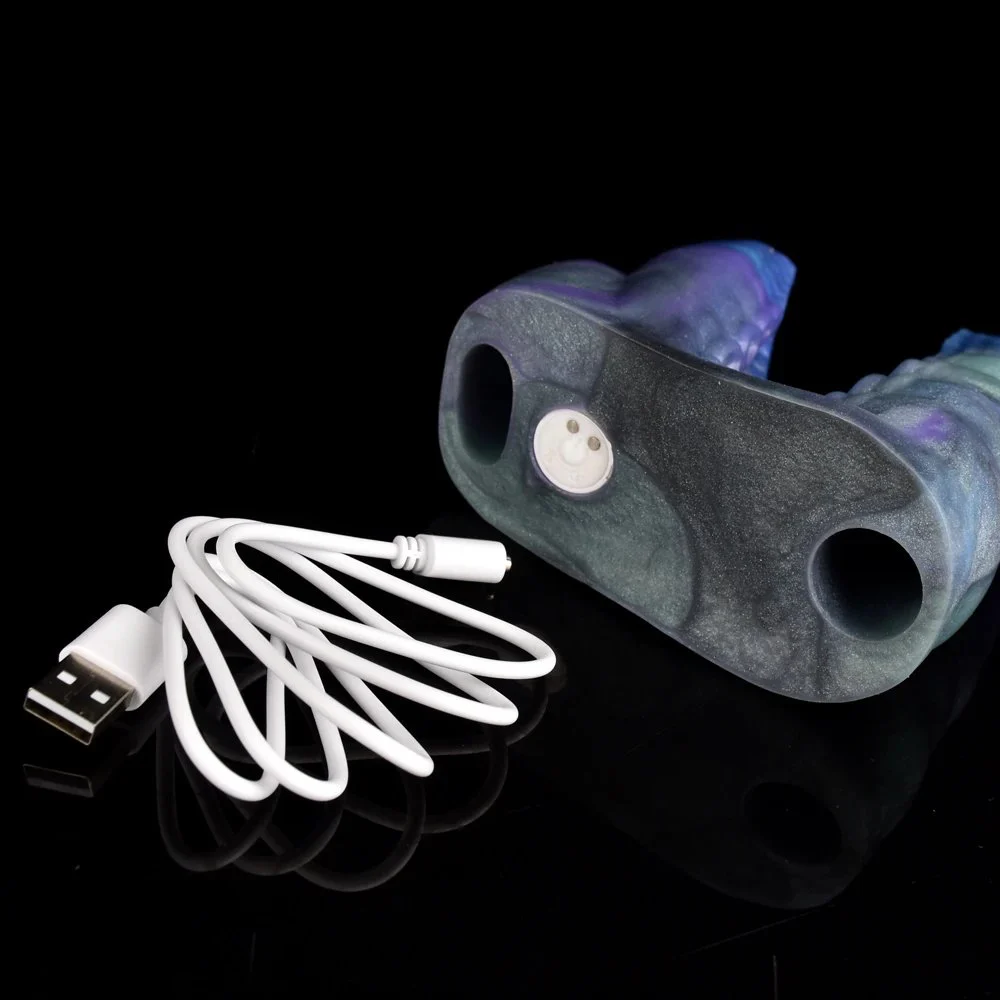 Alien Sleeve Colours Tentacle Vibrating Finger Sleeve Male Adult Products