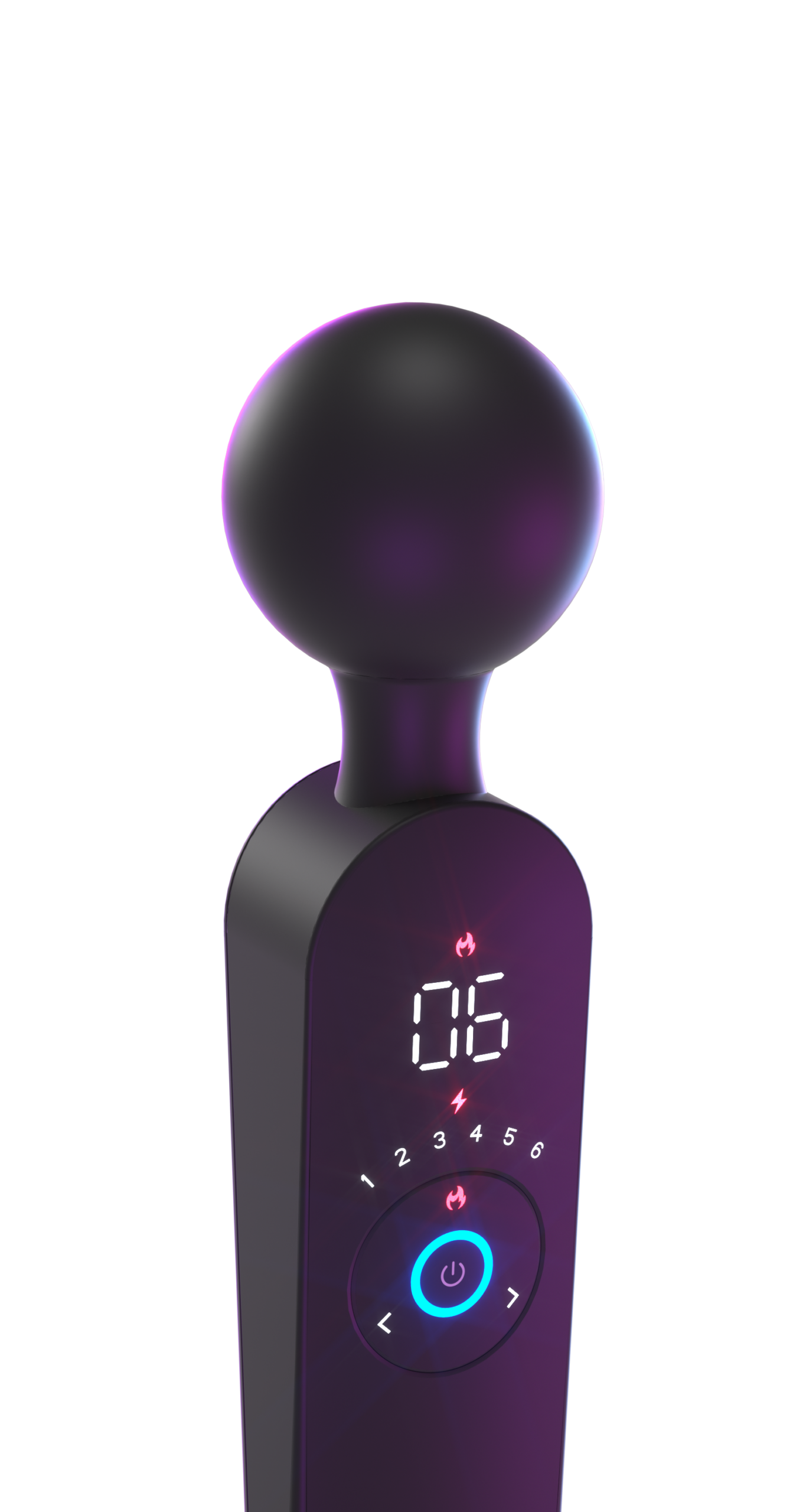 Warming Digital Display Strong Vibration AV Rod Heating Massager Vibrator Adult Sex Toy Vibrator