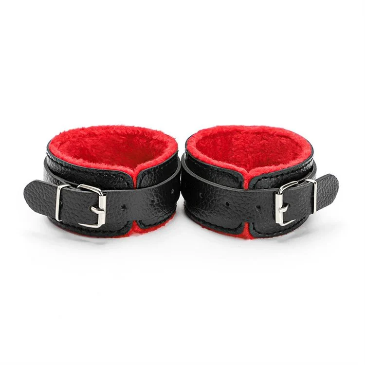 Erotic Sex Toys for Couple Handcuffs Fetish Kit Restraints 10PCS Set Bondage Gear Leather
