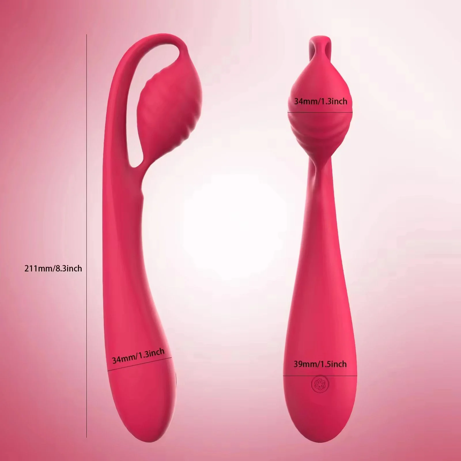 New Design Green G-Spot Clitoris Vibrator 10 Frequency Vibration 100% Waterproof USB Rechargeable Silicone Massager Women Adult