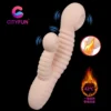 Rechargeable Dildo Snails Vibrator AV Stick Clitoris Sex Toys for Women Female Dual Vibration G Spot Vagina MassagerMasturbator
