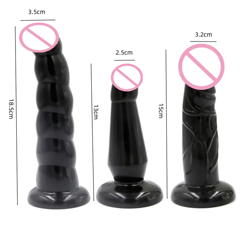 Design Leather Wearable Vibrator for Women Dildo with Belt Penis Strap-On for Lesbian Couples