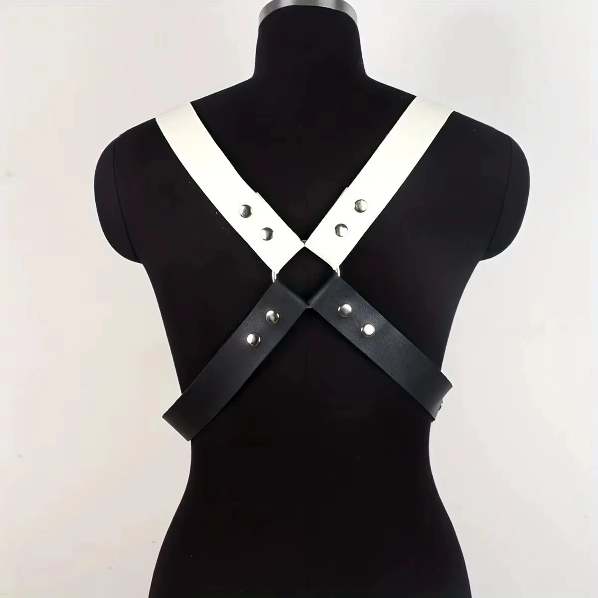 Fetish Rave Costumes Erotic Adults Sex Toys Bondage Adjustable Sexual Body Harness Leather Chest Belt Straps for Men