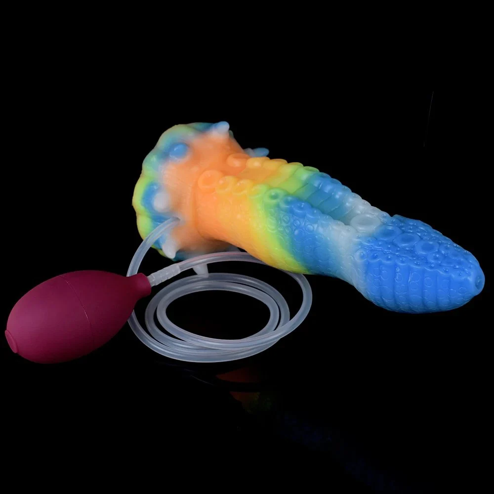 Dildo Vibrator Squirting Glow in the Dark Masturbator Female Vaginal G Spot Massage Powerful Stimulate Sex Toy for Women