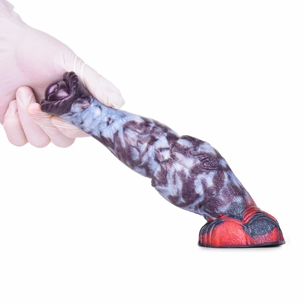 Dog Knot Dildo Fantasy Monster Dildo Anal Dildo Realistic with Strong Suction Cup Silicone Anal Plug alien Cock Flexible G Spot