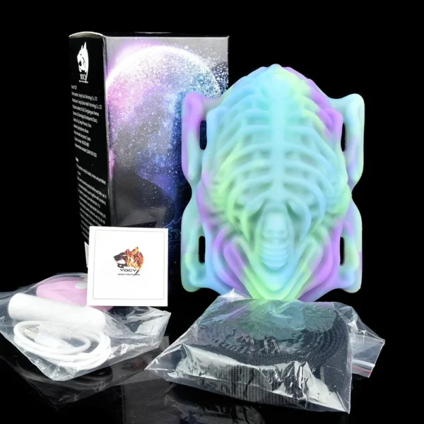 Color Lotus Luminous Sex Grinder Toy Remote Control Vibrator Flirting Tools for Women