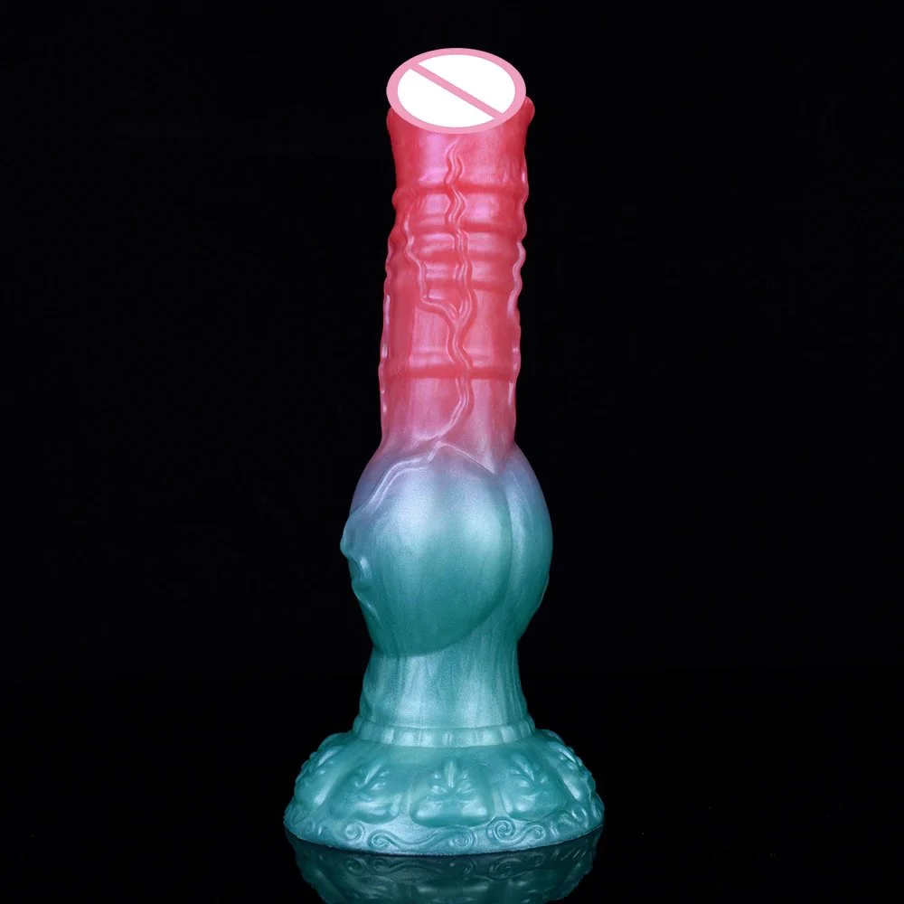 Fantasy Sex Toys with Big Knot Huge Dildo Silicone Monster Dildo with Strong Suction Cup Anal Adult Toys for Women Men