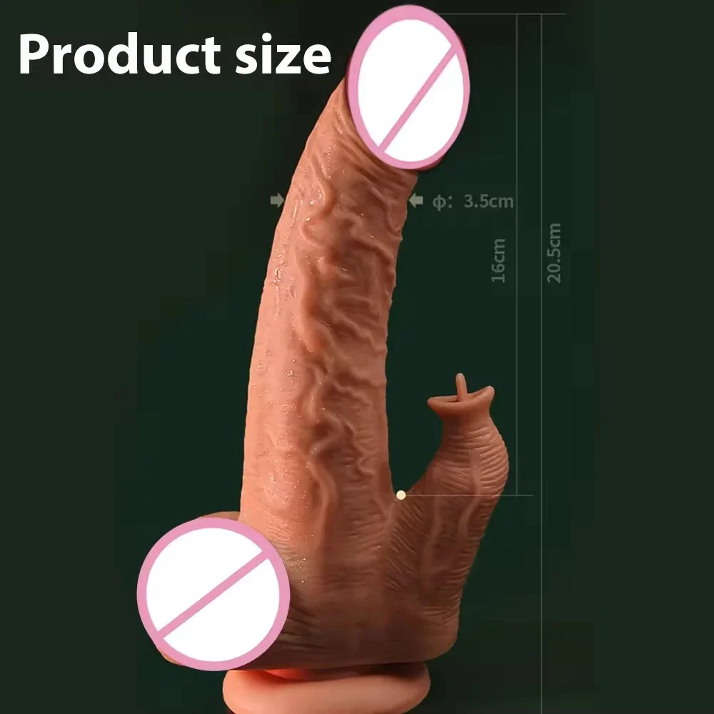 APP Telescopic Dildo Vibrato for Woman Dildo Clitirs Licking Tongue Vibrator Sex Toys for Female Masturbator