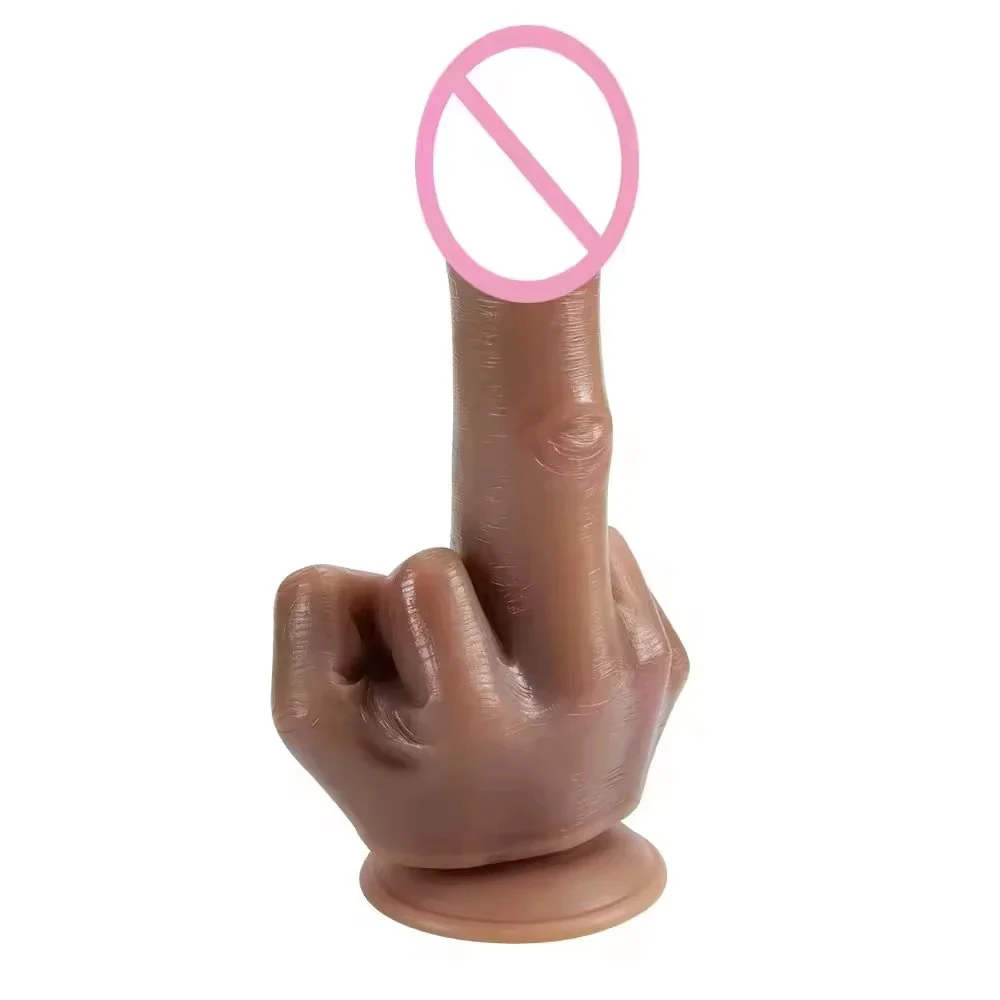 Realistic Dildo Finger Dildos ABS+PTE Soft Material Sexy Toys for Woman Masturbation