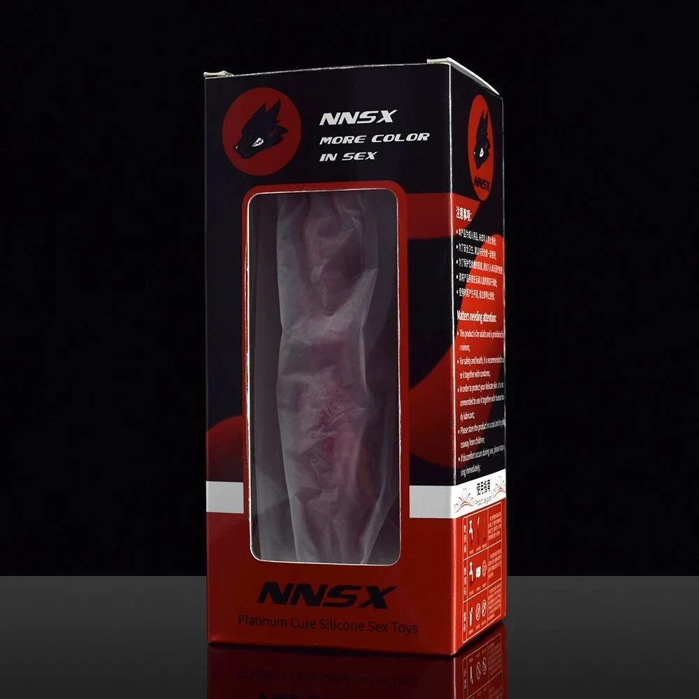 Red Color Animal Dog Knot Dildo Vagina Anal Sex Toys Silicone Artificial Penis for Beginners