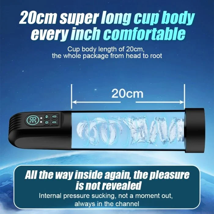 Eco-Friendly Automatic Rechargeable Penis Pump Sex Toys for Men Vacuum Enlargement