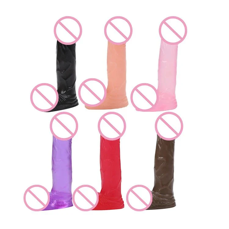 Mini Steel Dildo Realistic Suction Cup Multi Color Crystal Penis Female Adult Toy Intimate Product