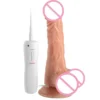 Female Masturbation 10 Speed 22CM Realistic Rotating Dildo Vibrator Sex Toys Dildo for Women