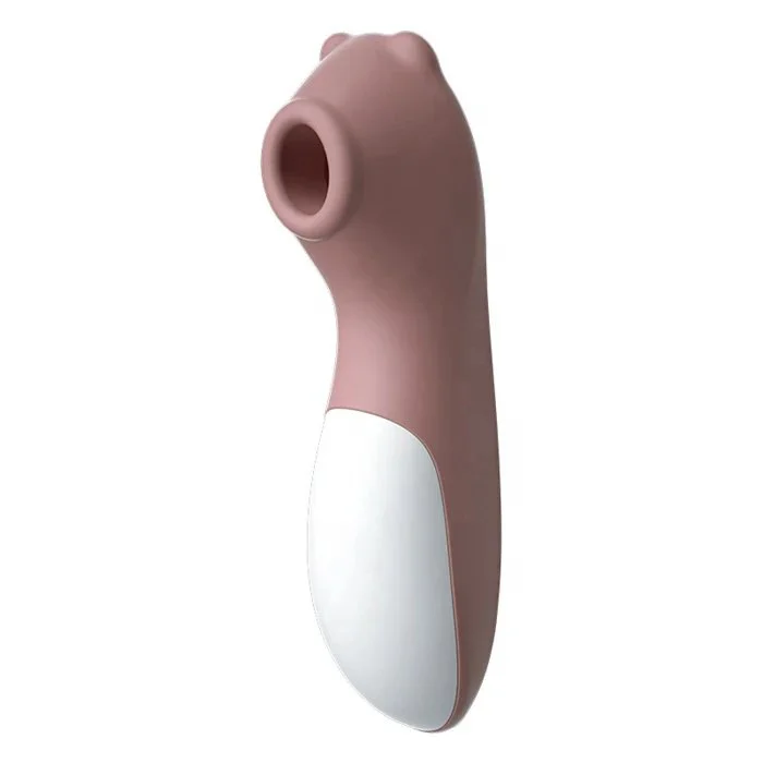 USB Rechargeable 10-Speed Silicone Bear Vibrator Adult Sex Toys for Women with Sucking & Breast Clit Stimulating Features