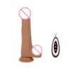 Remote Control Realistic Silicone Dildo Electronic Usb Rechargeable Dongs Vibrator Dildo Dildos Sex Toys for Women