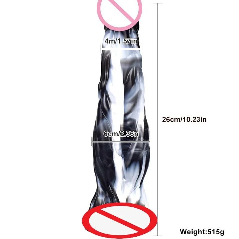 Realistic Strong Suction Cup Different Inch Big Skin Dildos Gigantic Thursting Dildos