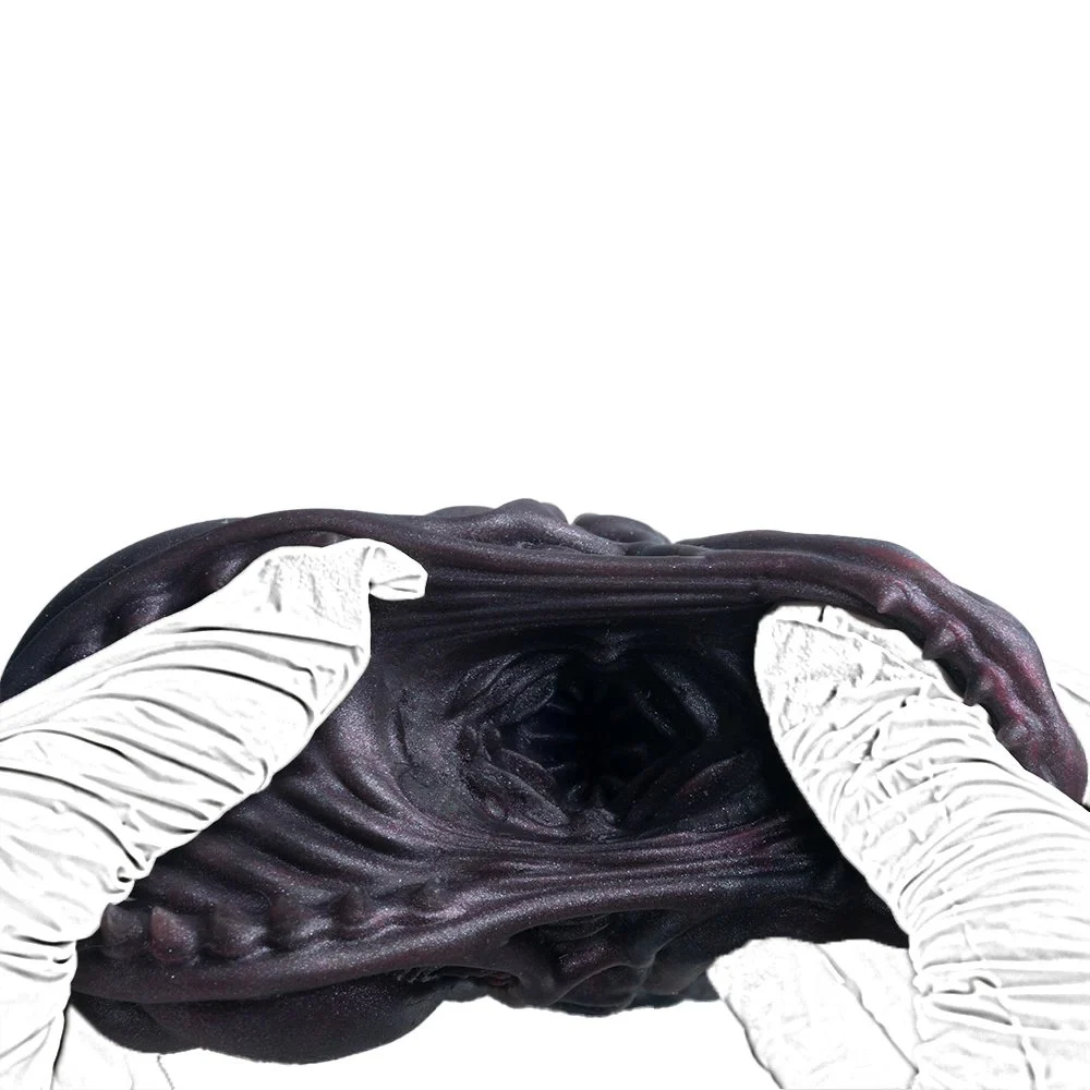 Animal Snake Shape Silicone Male Masturbator Fantasy One Channel Men's Stroker Pocket Pussy Realistic Vagina Man