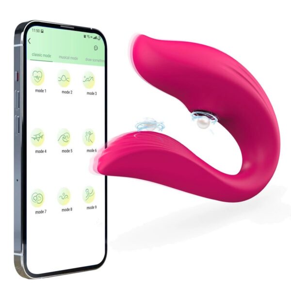 Hidden Waterproof High Frequency Remote Control Wearable Vibrator Clitoris Sucker for Female Wear