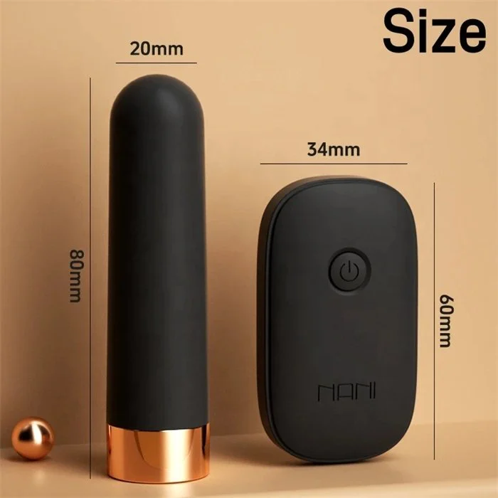 USB Rechargeable 100% Waterproof Non-Latex Remote Control Adult Vibrating Bullet 10 Speeds for Female Nipple Clit Vaginal Use