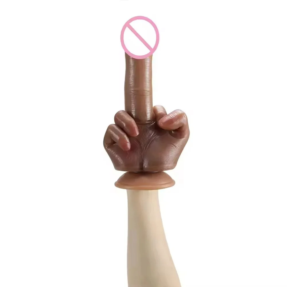 Realistic Dildo Finger Dildos ABS+PTE Soft Material Sexy Toys for Woman Masturbation