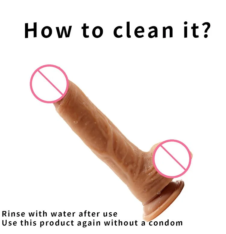 Female Masturbation Toy Liquid Silicone Super Soft Realistic Dildo Penis Adult Women Intimate Pleasure Product