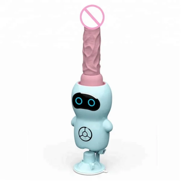 Remote Control Cartoon Female Intelligent Heating Sex Massager Vibrating Dildo Machine