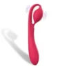 New Design Green G-Spot Clitoris Vibrator 10 Frequency Vibration 100% Waterproof USB Rechargeable Silicone Massager Women Adult