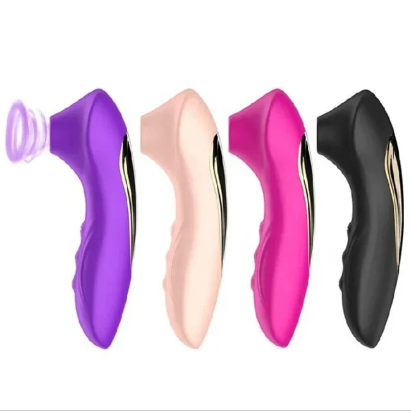 USB Rechargeable Clit Sucking G-Spot Vibrator for Women with 5 Vibration Modes