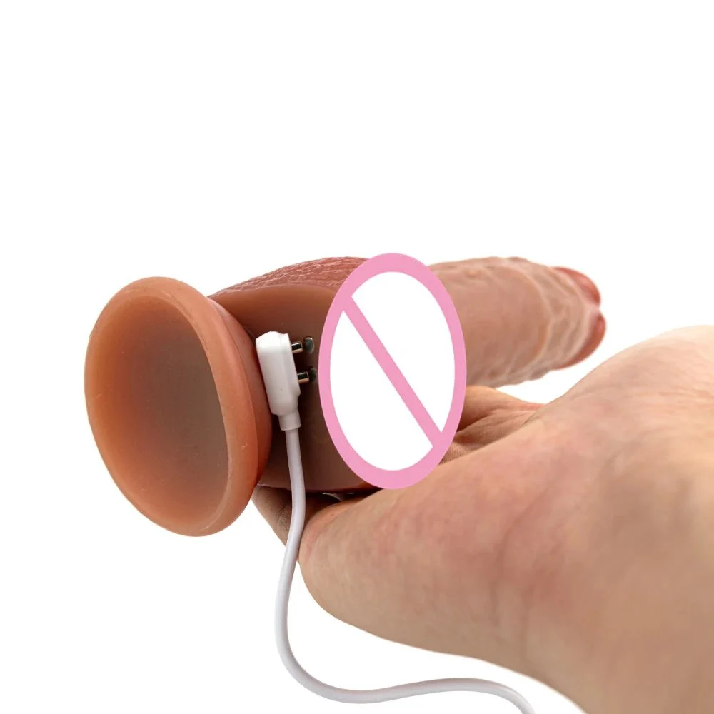 Rechargeable Wireless Remote Control Realistic Silicone Rotating Thrusting Huge Vibrating Dildo Sex Toys Women