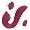 USB Rechargeable Clitoris Licking Tongue Vibrator G-spot Stimulator Women Sex Toys