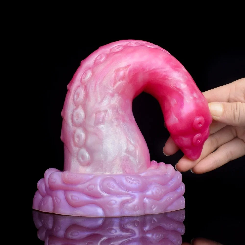 Curve Octopus Dildo With Suction Cup Realistic Monster Dildo for Prostate Gay Women Adult Sex Toys