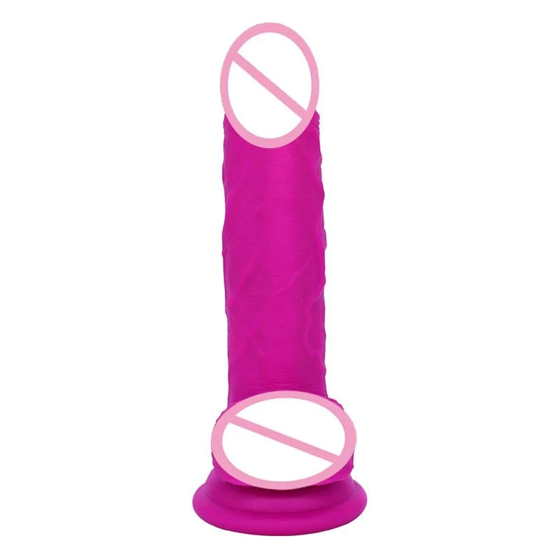 Artificial Penis Dildo Female Lesbian Masturbator Sex Toys Suction Cup Silicone Realistic Big Rose Red Dildo for Women