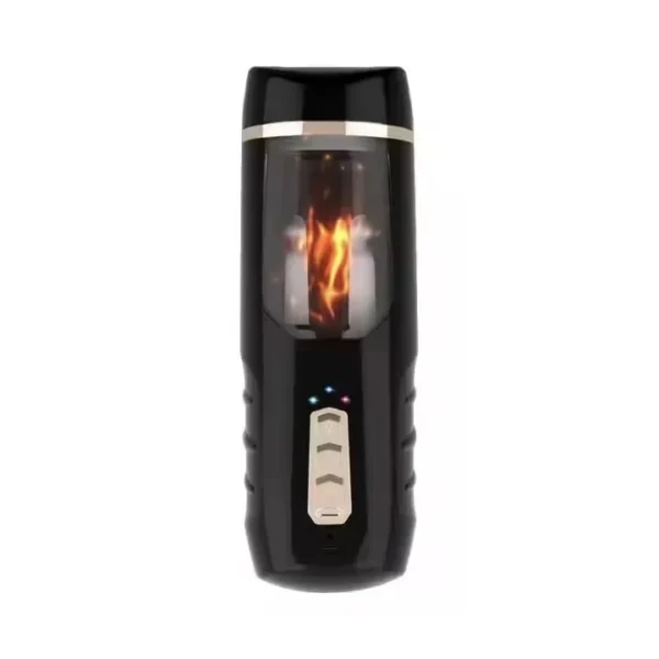 Automatic Voice Interaction Intelligence Aircraft Cup Adult Sex Toys Internal Expansion Clamp Suction Heating Masturbation Cup
