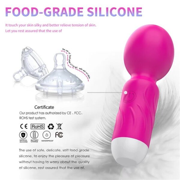 Women's Powerful 10 Frequency Mini Vibrator Health Care Vibrator