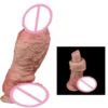 Realistic Thick Dildo 8.6'' Inches Giant Anal Plug Dildos Double Layered Silicone Penis Premium Sex Toys with Strong Suction Cup