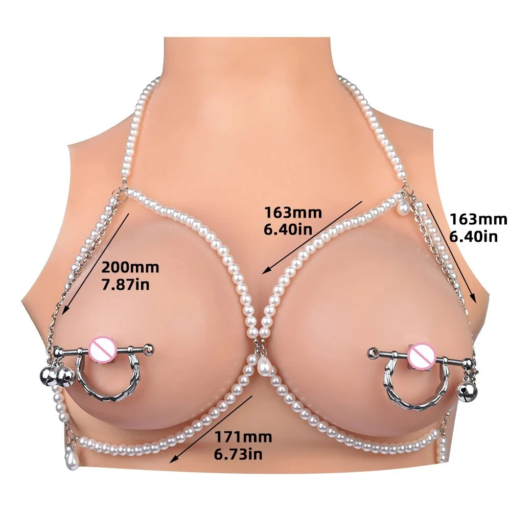 Female Breast Massager Nipple Clips with Three Styles Chain Sex Bondage Erotic Accessories Sex Toys