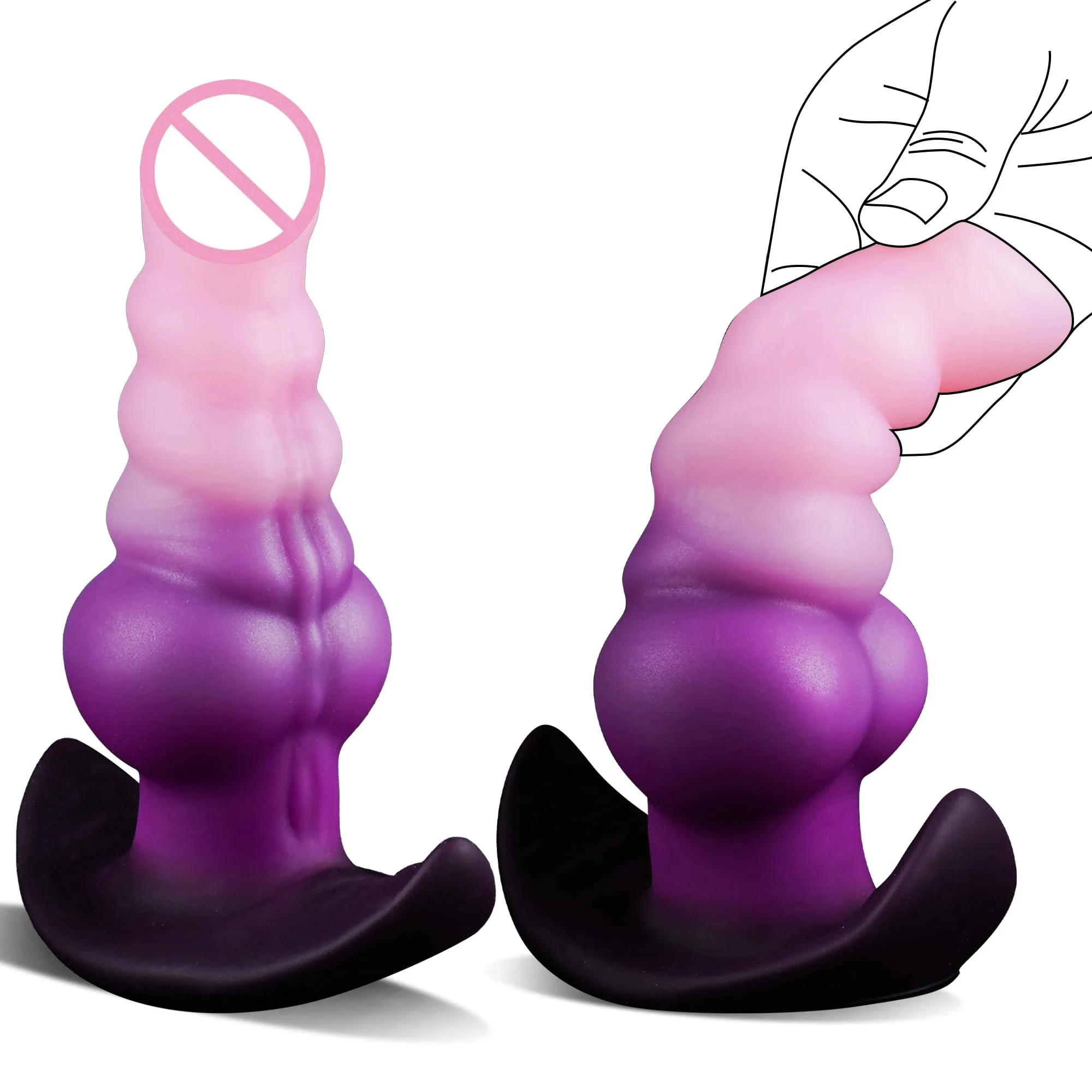 Strong Suction Cup Prostate Massager Adult Sex Toys Anal Plug Butt Plug Dildo Female Masturbation Tool for Couples Made Silicone