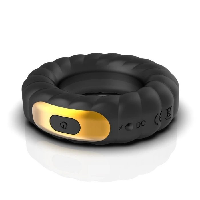 Waterproof Vibrating Cock Ring Sex Toys Penis Ring with Intense Vibration